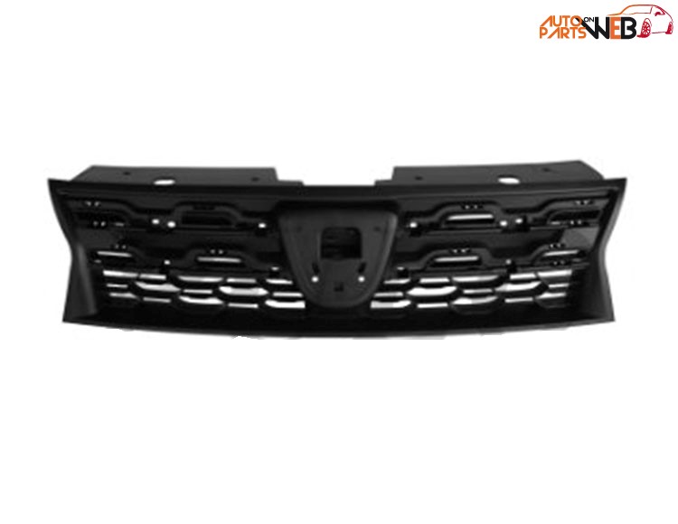 GRIGLIA RADIATORE NERA COFANO ANTERIORE MASCHERA DACIA SANDERO 08/>12 2008/>2012
